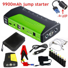 Load image into Gallery viewer, High Capacity Starting Device Booster 600A 12V Portable Car Jump Starter Power Bank Car Starter For Car Battery Charger Buster
