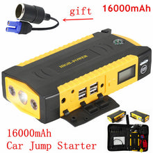 Load image into Gallery viewer, High Capacity Starting Device Booster 600A 12V Portable Car Jump Starter Power Bank Car Starter For Car Battery Charger Buster